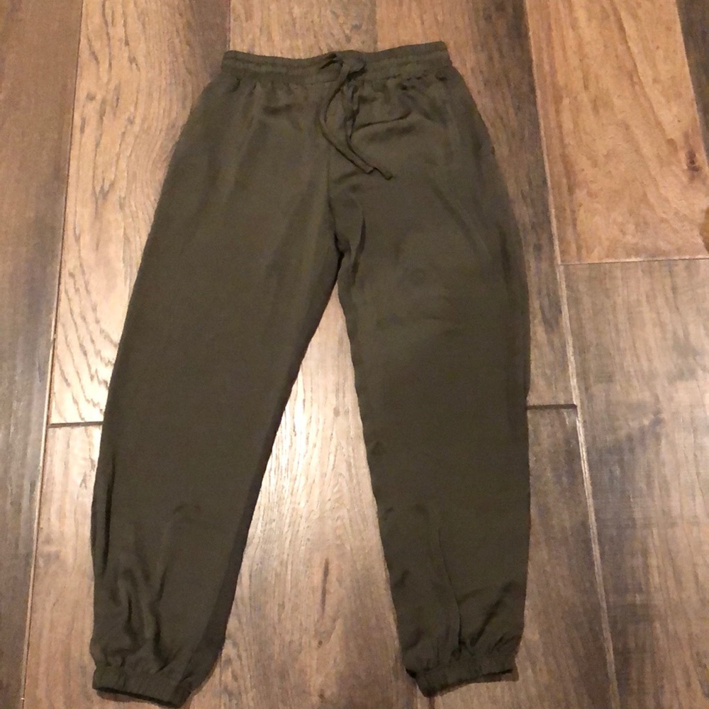 Olive green harem pants
